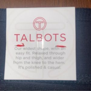NWT 2XL Talbots wide leg pant.
